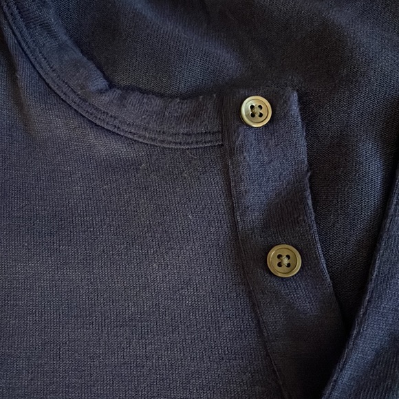 Theory Gaskell Short-Sleeve Henley - Picture 4 of 5